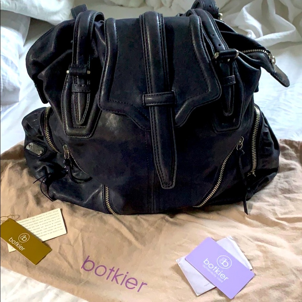 Botkier Large Navy Blue Tote